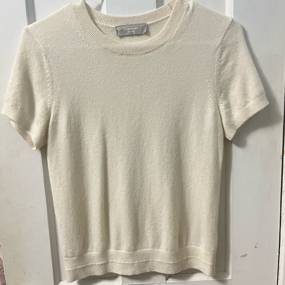 💖EVERLANE IVORY CASHMERE TOP💖